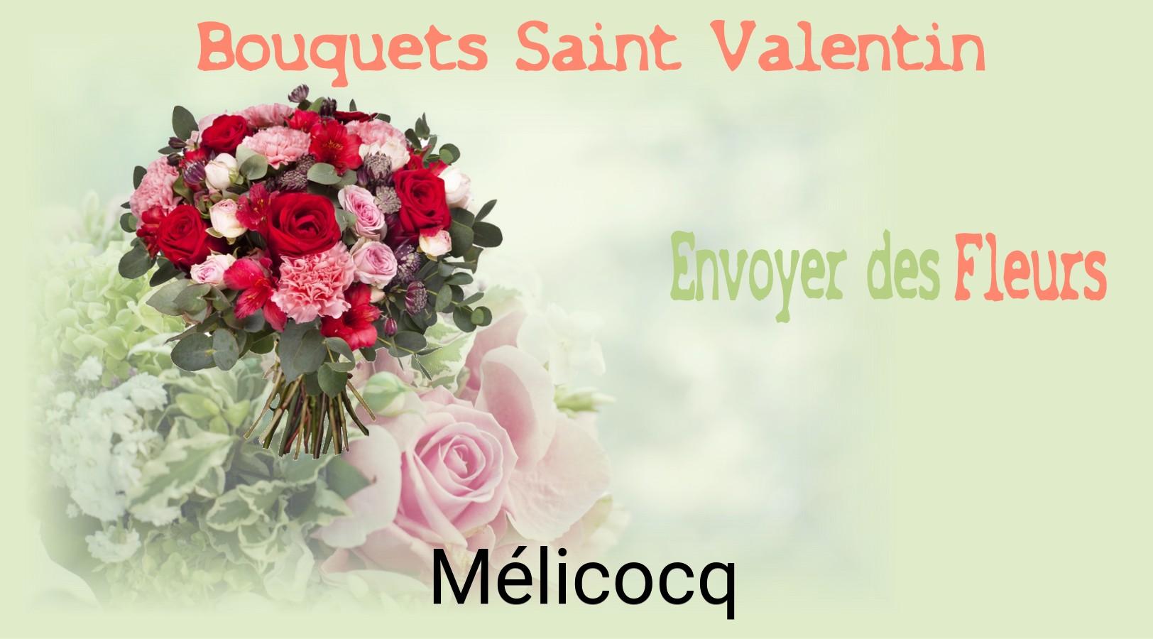 Roses de Saint-Valentin livrées à Mélicocq